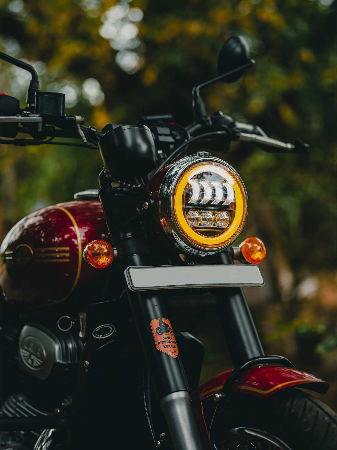 7 Inch Jawa 45Watts Headlight From Moto Modz.
