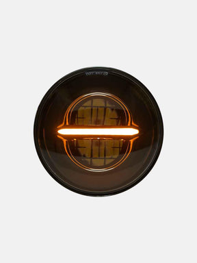 7 Inch LED Headlight With Centre Park Light - Moto Modz