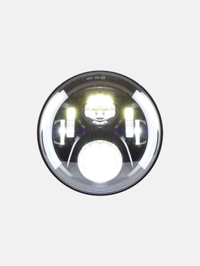 7 Inch LED Headlight With Side Park Light - Moto Modz