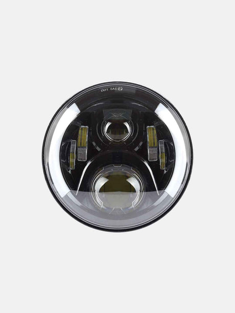7 Inch LED Headlight With Side Park Light - Moto Modz