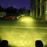 LIU HJG 60W Cree spread and spot Fog light (Set of 2) with yellow filter cap - ( ORIGINAL)