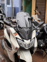 Black Windshield Visor for Suzuki Burgman Street 125 – Royal Design