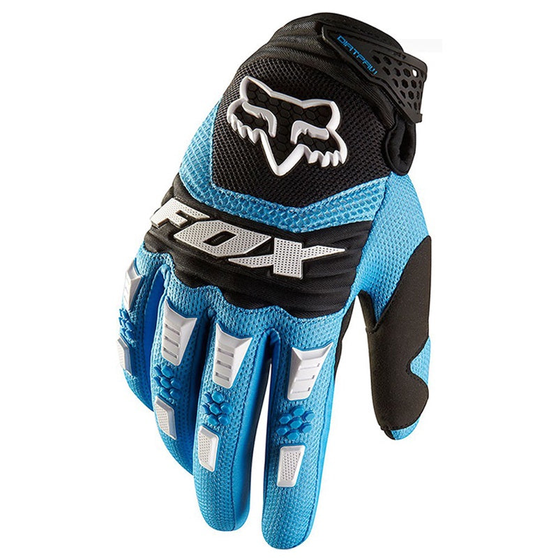 DIRTPAW Motocross Gloves  F.O.X  - Blue white black