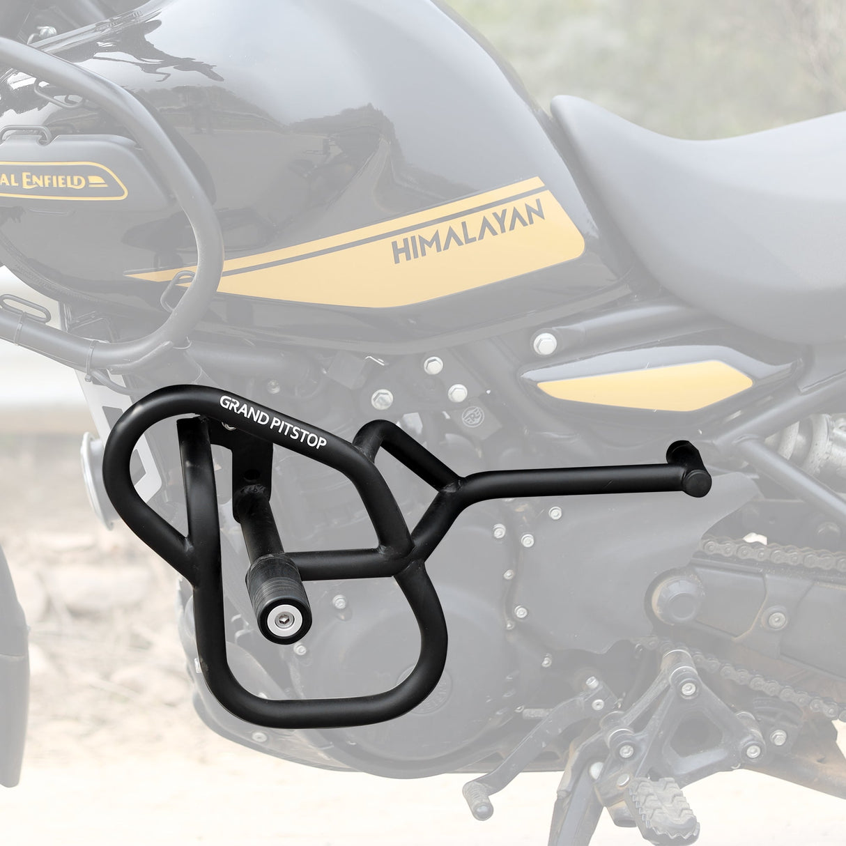 CRASH GUARD (PAIR)  for Royal Enfield Himalayan 450 - Black