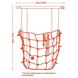 MOTOWOLF MDL0714 30L Motorcycle Cycling Backpack Waterproof PVC Large Shoulders Bag with External Elastic Net Pocket - Yellow
