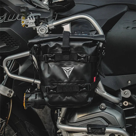 MOTOWOLF | Bumper bag | Bike Side Bag | Crash Guard Bag | 8L | Dirt Proof | Abrasion Resistant | Fully Waterproof | Quick Disassemble |  Multifunction | Large Capacity Bag - BLACK