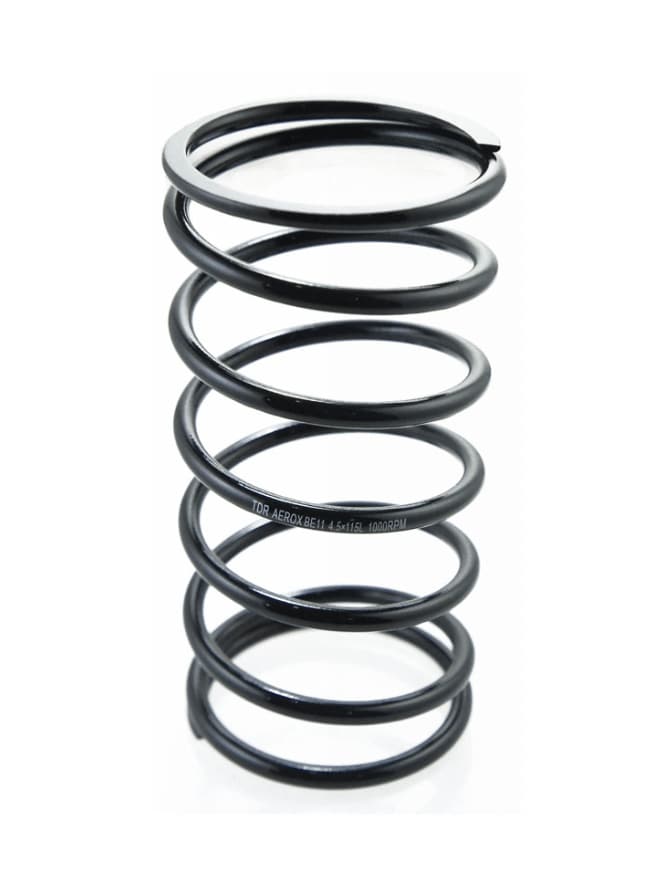 YAMAHA AEROX ACCESSORIES INDIA YAMAHA AEROX CVT PERFORMANCE SPRING 1000 RPM BLACK TDR