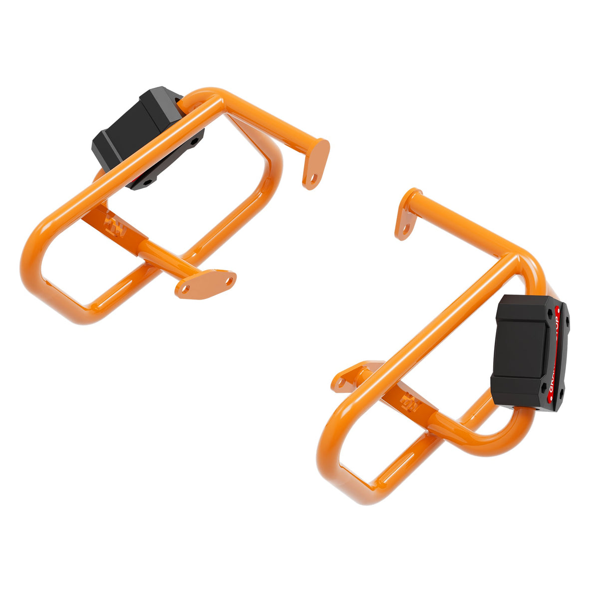 CRASH GUARD (PAIR) - Orange for KTM DUKE 200 Gen 2