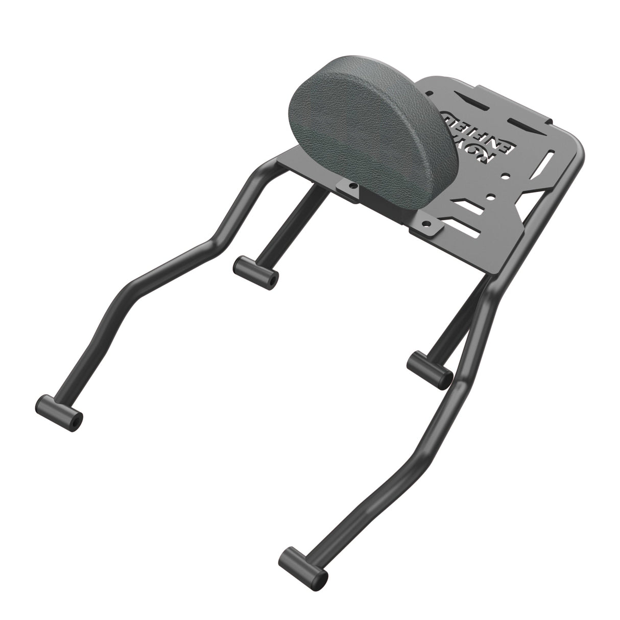 Extended Top Rack with Backrest for Royal Enfield Guerrilla 450 - Black