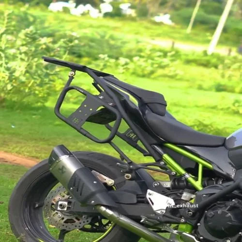 Z900 Rear Rack Top Rack With Saddle Stay For Kawasaki Z 900 2021 (black matt) - SB 77 ...