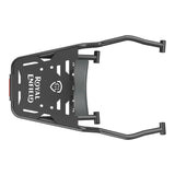 Extended Top Rack with Backrest for Royal Enfield Guerrilla 450 - Black