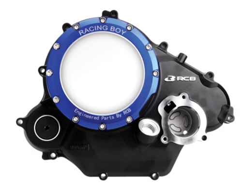Racing Boy Yamaha R15 V3 / MT15 Clear Engine Cover-RED