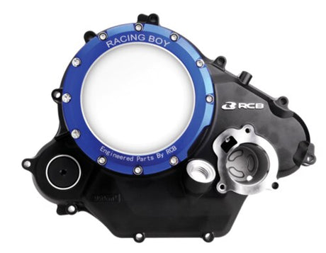 Racing Boy Yamaha R15 V3 / MT15 Clear Engine Cover-RED