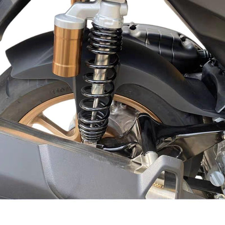 YAMAHA AEROX ACCESSORIES INDIA YAMAHA AEROX TYRE FENDER HUGGER IMPORTED BLACK