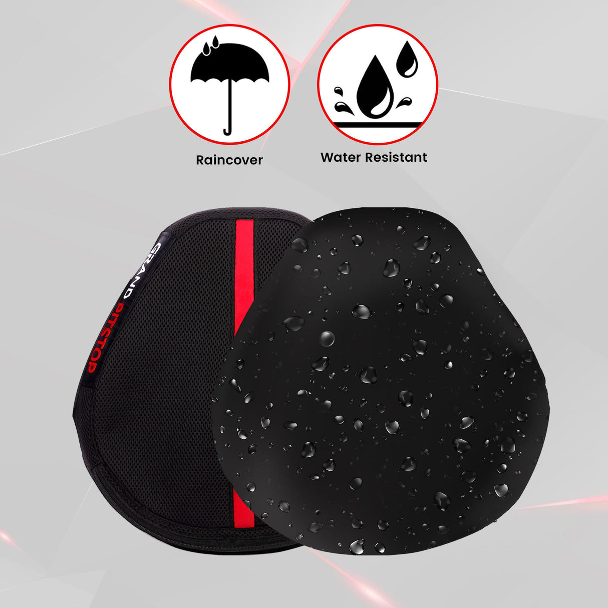 Air Comfy Seat Cushion for Medical, Offices, Home, Motorcycle and Car Lumbar Support - Cruiser Premium