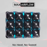 Air Comfy Seat Cushion for Medical, Offices, Home, Motorcycle and Car Lumbar Support - Pillion Premium