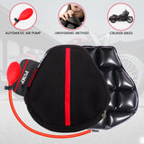 Combo - Air Seat for Medical, Offices, Home, Motorcycle and Car Lumbar Support & Inflator