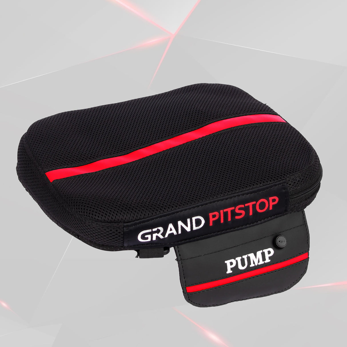 Air Comfy Seat Cushion for Medical, Offices, Home, Motorcycle and Car Lumbar Support - Pillion Premium with Pump