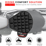 Air Bubble Airseat for Medical, Offices, Home, Motorcycle and Car Lumbar Support - Cruiser with Pump