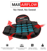 Air Bubble Airseat for Medical, Offices, Home, Motorcycle and Car Lumbar Support - Cruiser with Pump