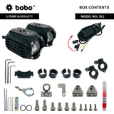 BOBO BL1 Auxiliary LED Lights with Dual Colour & 6000 Lumens
