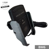 BOBO BM6 Bike Phone Holder with Fast 15W Wireless Charger