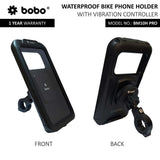 BOBO BM10H PRO Fully Waterproof Bike Phone Holder with Vibration Controller