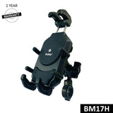 BOBO BM17H (or BM17M) PRO Handlebar (or Mirror) Anti-Vibration Bike / Cycle Phone Holder Motorcycle Mobile Mount