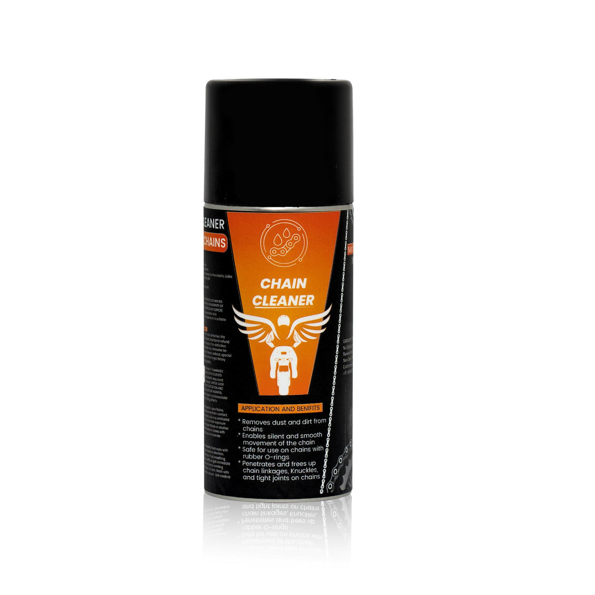 Combo of Chain Cleaning Brush & GR Chain Cleaner-160ml & GR Chain Lube-160ml & Microfiber cloth & Groller Large