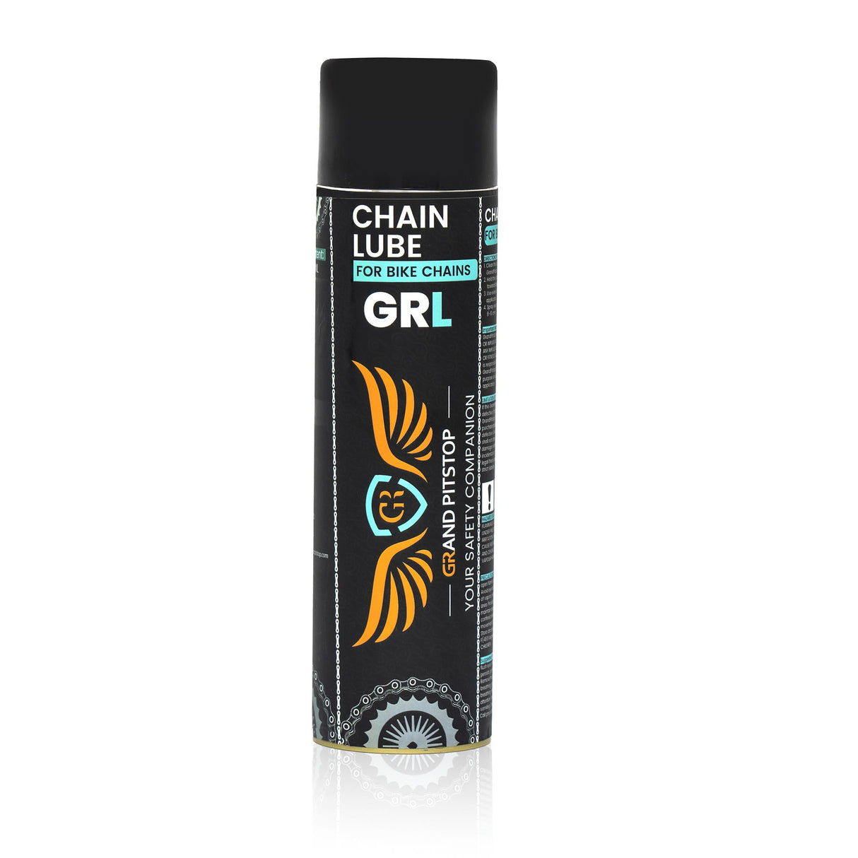 Combo of Chain Cleaning Brush & GR Chain Cleaner-500ml & GR Chain Lube-500ml & Microfiber cloth & Groller Small