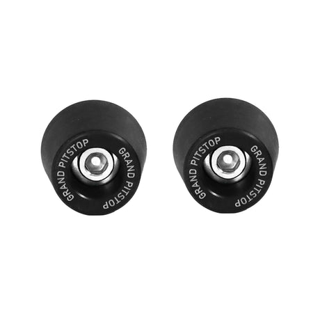 Swingarm Spools Bobbin : Premium Paddock Stand 10mm Bobbins for Motorcycle Maintenance - Black (Set of 2)