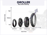 GRoller Large with Chain Clean Brush
