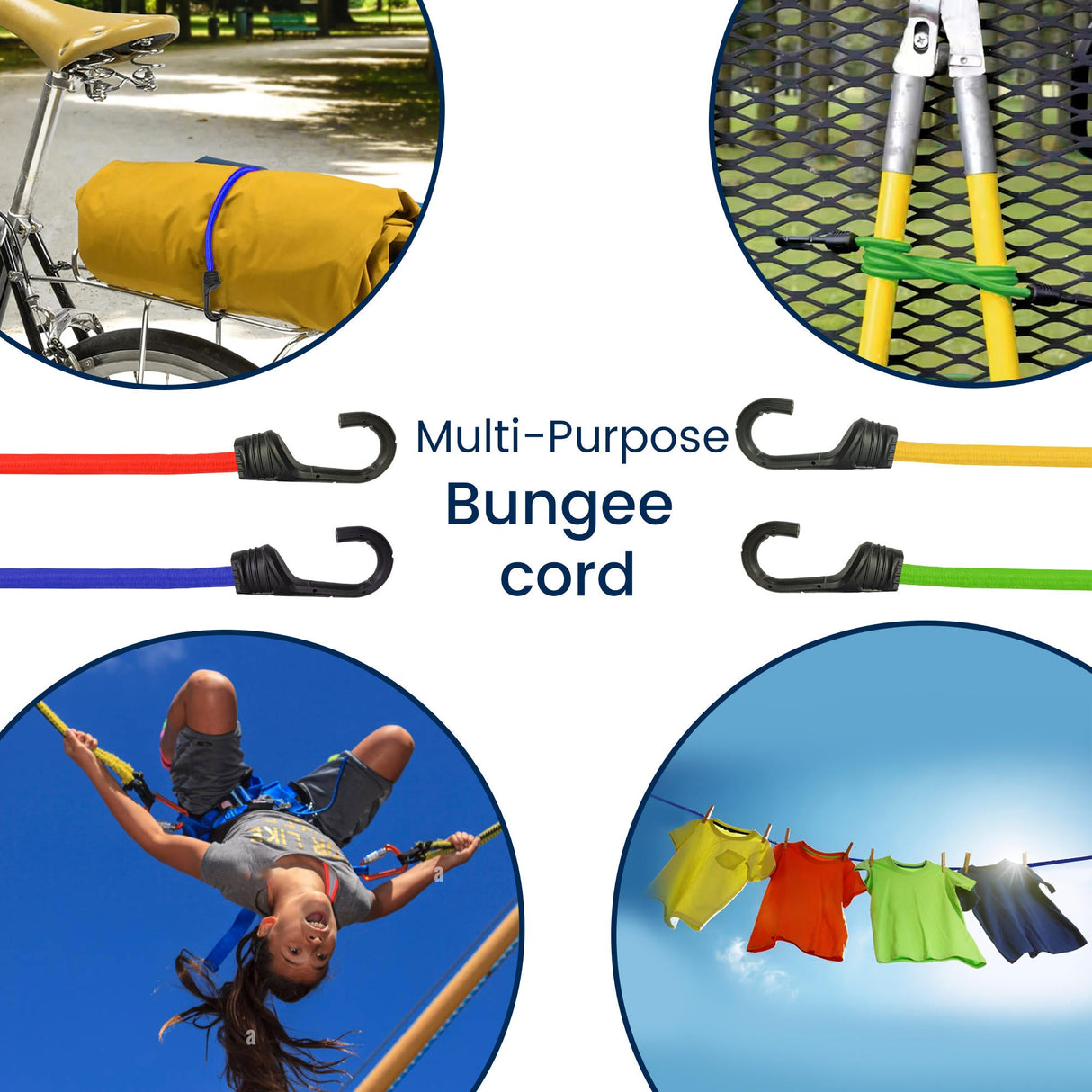 Bungee Cord - Set Of 15 - Mix