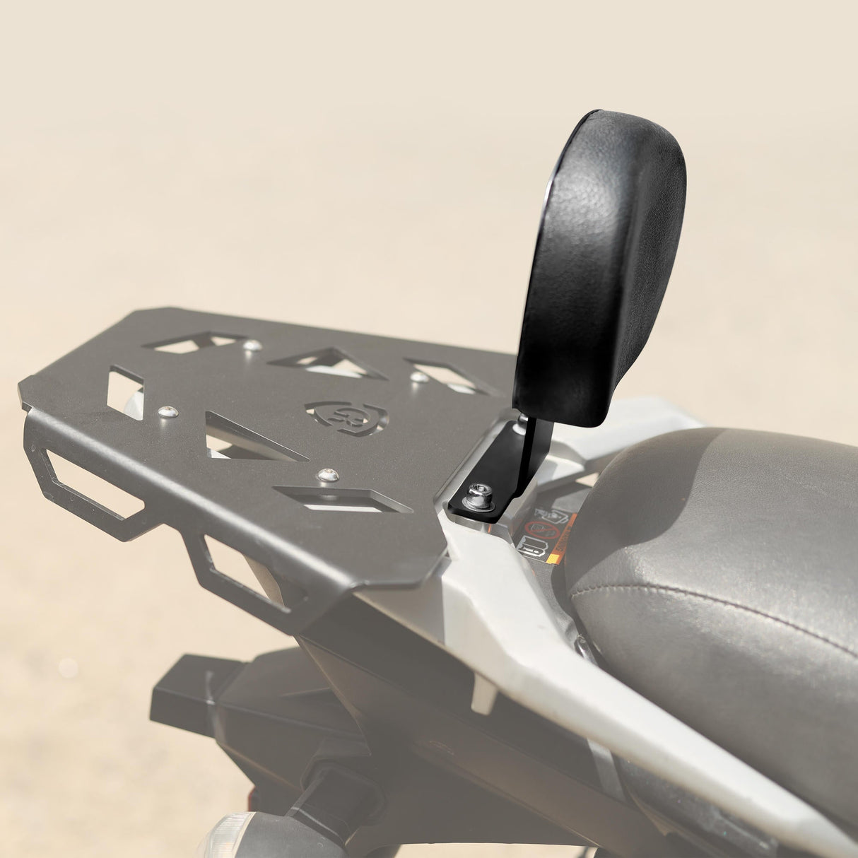 Backrest Stand for SUZUKI - V Strom - Black