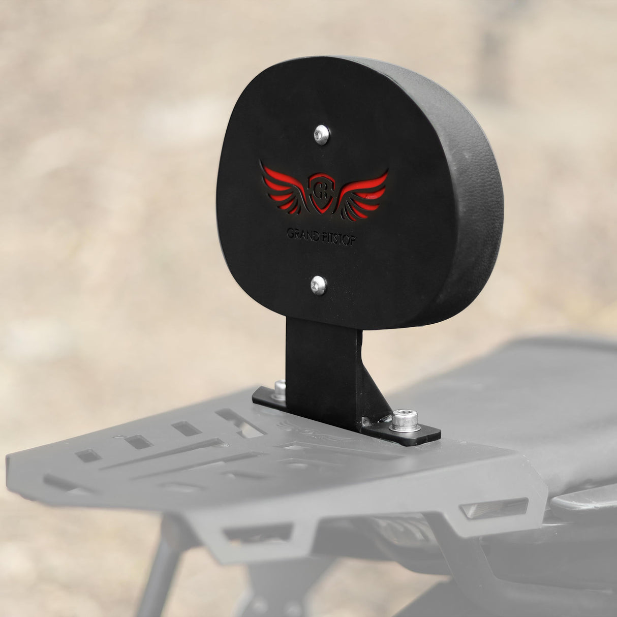Backrest Stand for Yamaha MT15 - Black