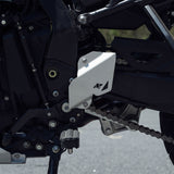 Legundary Suzuki V Strom 800DE Titan Boot Guards Silver