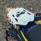 Legundary Suzuki V Strom 800DE Haulier Rear Carrier Silver