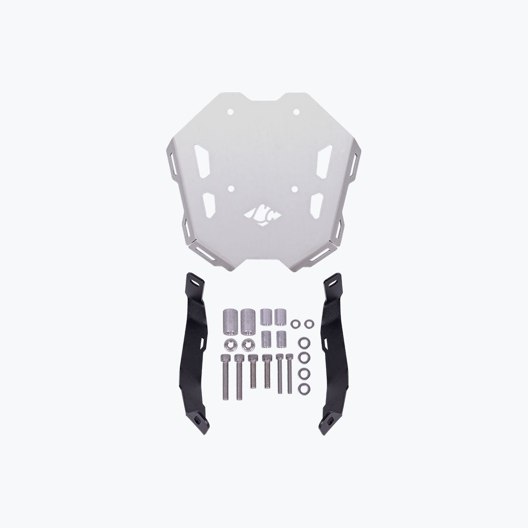 Legundary Suzuki V Strom 800DE Haulier Rear Carrier Silver