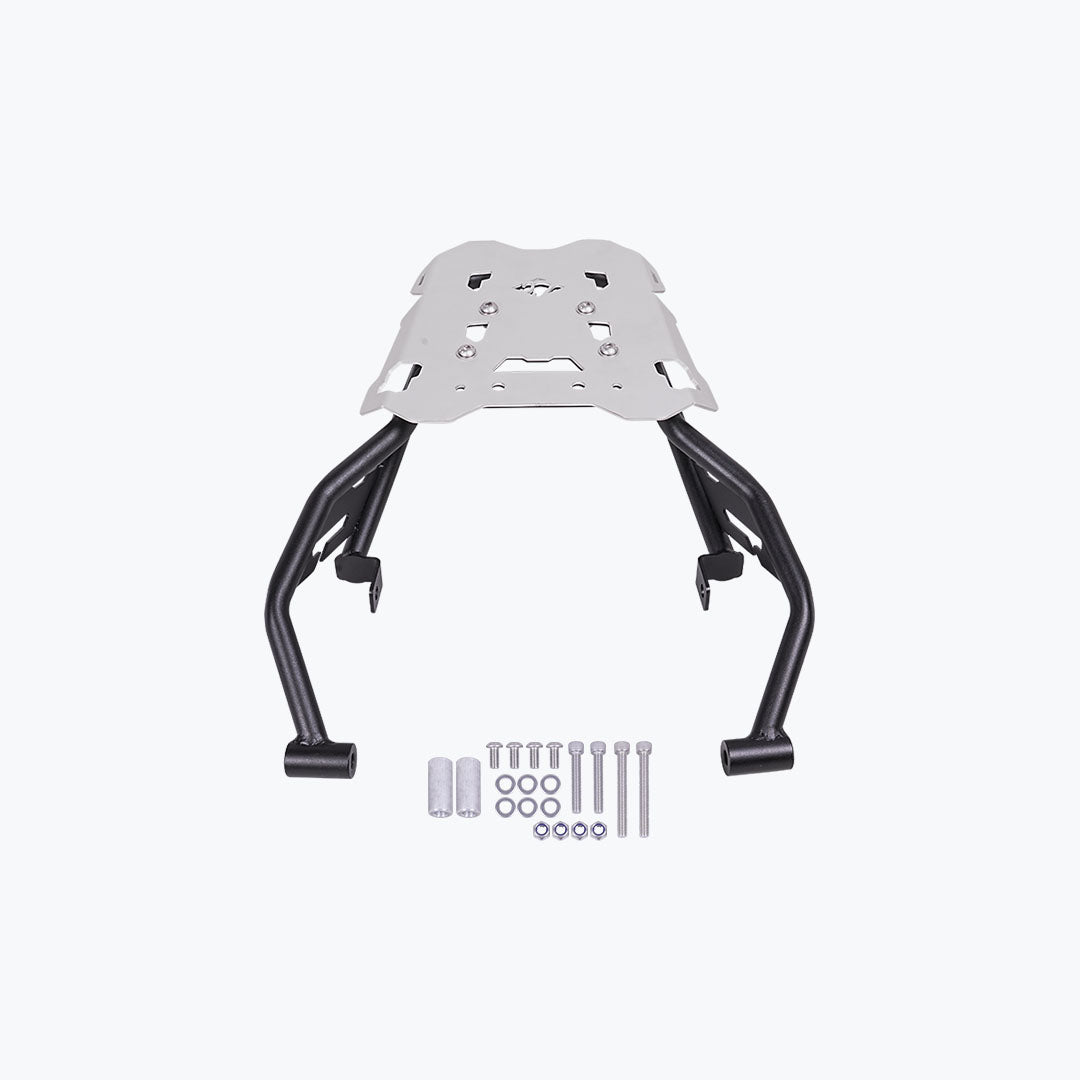 Hero Xpulse 210 Gopher Luggage Carrier Black and Silver