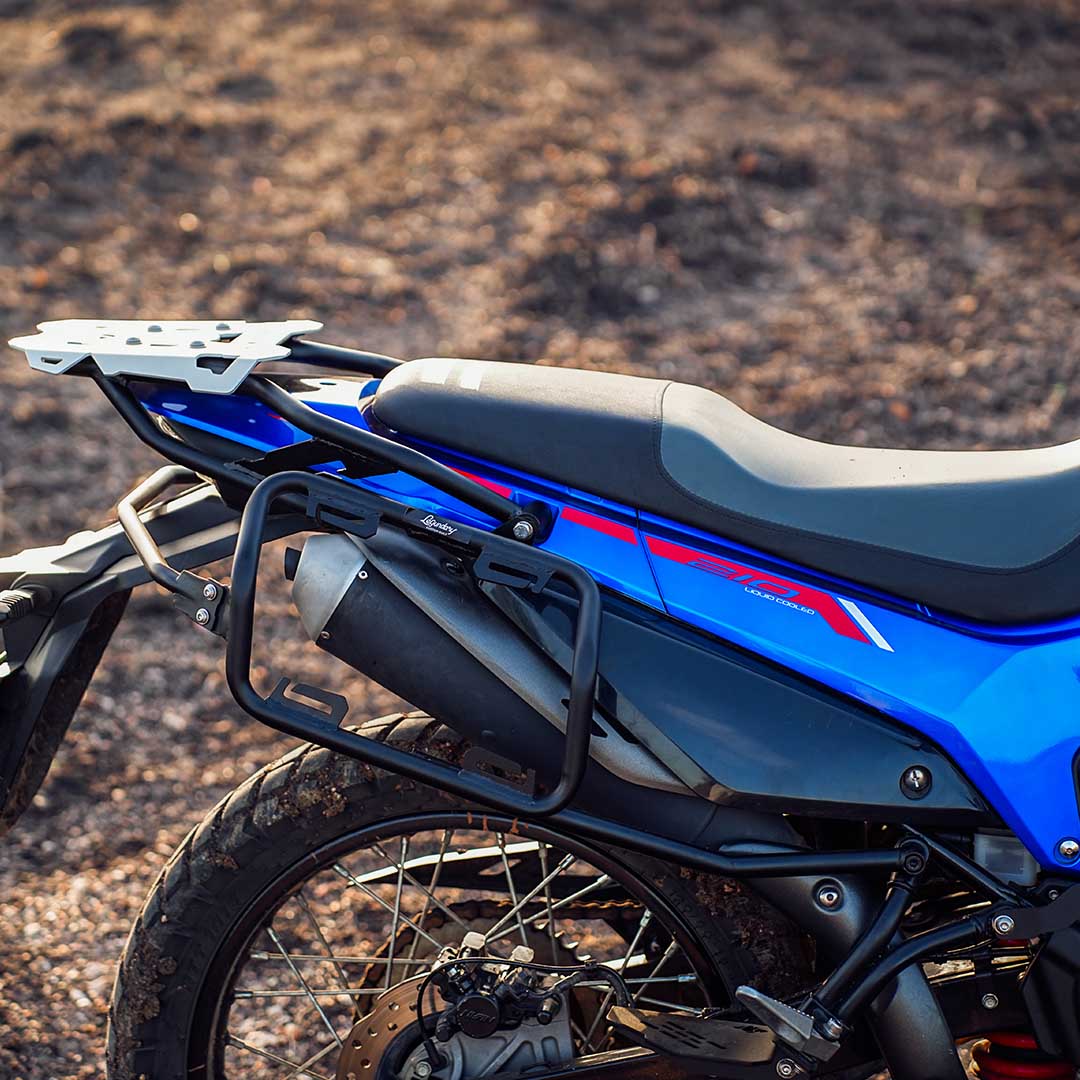 Legundary Hero Xpulse 210 Gopher Luggage Carrier Black and Silver