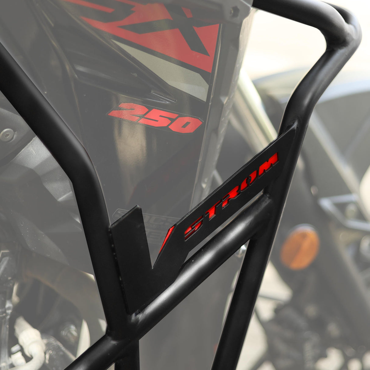 CRASH GUARD (PAIR) - Black for SUZUKI - V Strom