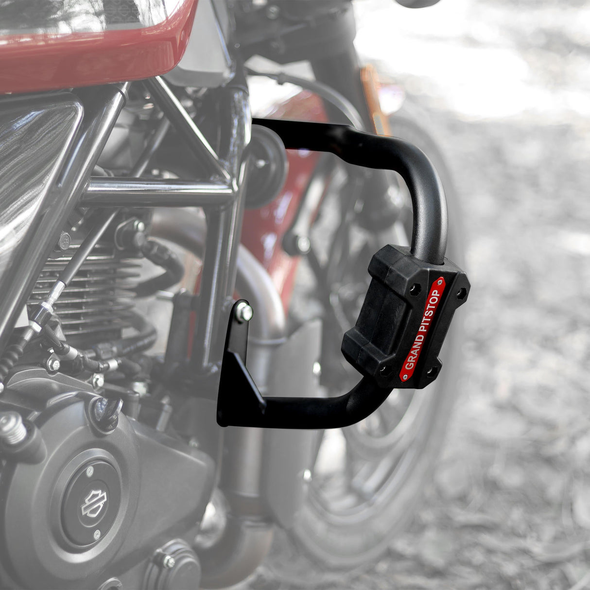 GRAND PITSTOP Crash Guard for HARLEY DAVIDSON X 440 Black