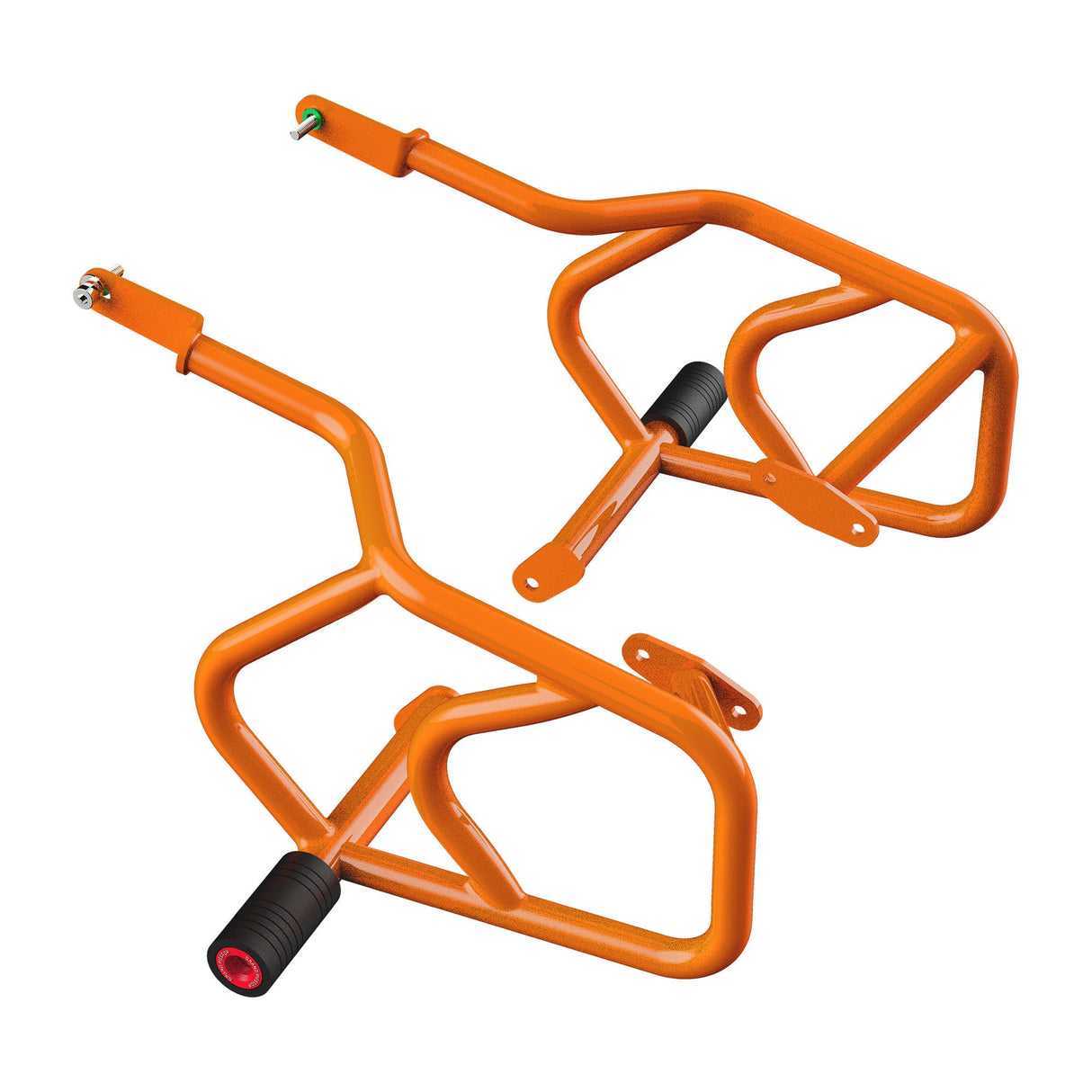 CRASH GUARD (PAIR) - Orange for KTM DUKE 390 Gen 3