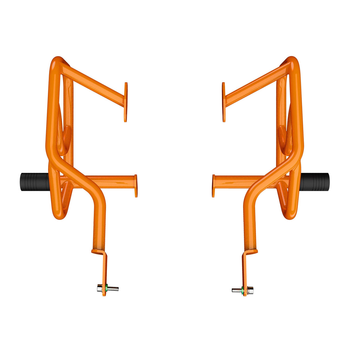 CRASH GUARD (PAIR) - Orange for KTM DUKE 390 Gen 3