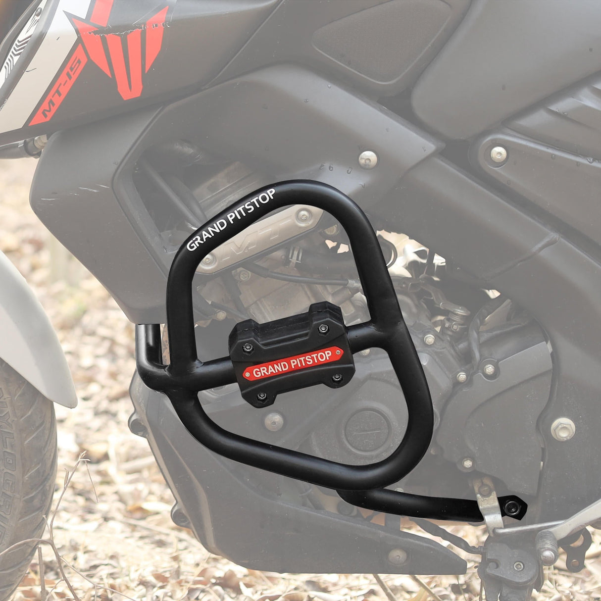 CRASH GUARD (PAIR) for Yamaha MT15 - Black