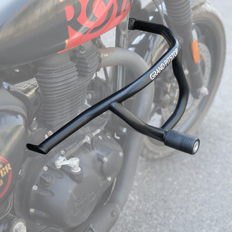 CRASH GUARD (PAIR) - Black for Royal Enfield Hunter