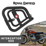 CRASH GUARD (PAIR) - Black for Royal Enfield - INTERCEPTOR