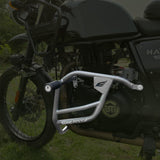 CRASH GUARD (PAIR) - Antique Silver for Royal Enfield - SCRAM 411