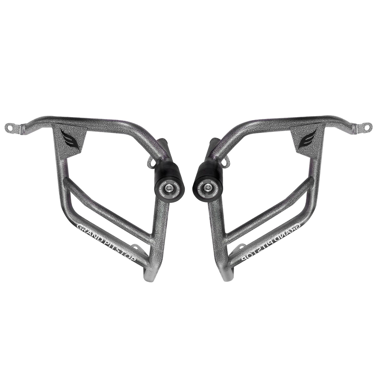 CRASH GUARD (PAIR) - Antique Silver for Royal Enfield - SCRAM 411