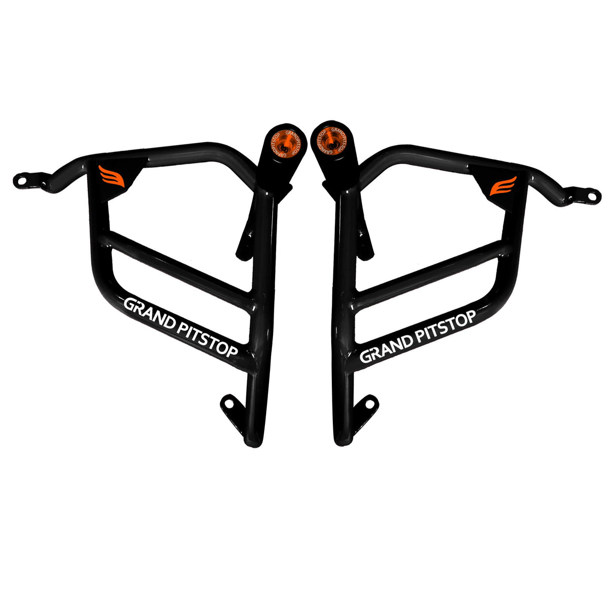 Crash Guard with Slider For Royal Enfield Himalayan-Black